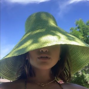 JACQUEMUS Le Chapeau Valensole raffia hat SS20